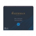 Cartucce inchiostro per Stilografica Waterman in conf. 8 pezzi Waterman inchiostro blu - S0110860 (Conf.2)