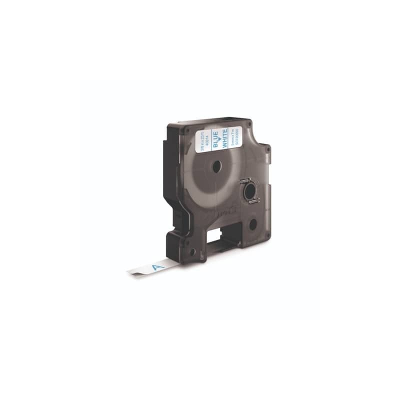 Nastro per etichettatrici Dymo D1 - 9 mm x 7 m blu/bianco - S0720690