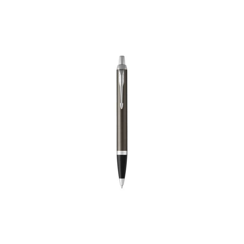 Penna a sfera Parker IM punta M inchiostro blu Parker Dark Espresso CT 1931671
