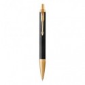 Penna a sfera Parker IM punta M inchiostro blu Premium Black GT 1931667
