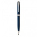 Penna a sfera Parker Sonnet punta M inchiostro nero Subtle Blue CT 1931536