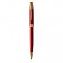 Penna a sfera Parker Sonnet Red Lacquer GT punta M inchiostro nero Red GT 1931476