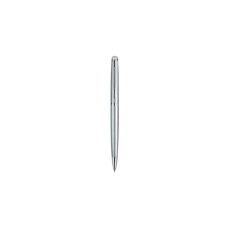 Penna a sfera Waterman Hemisphere GT inchiostro blu Waterman argento con finiture placcate in palladio - S0920470