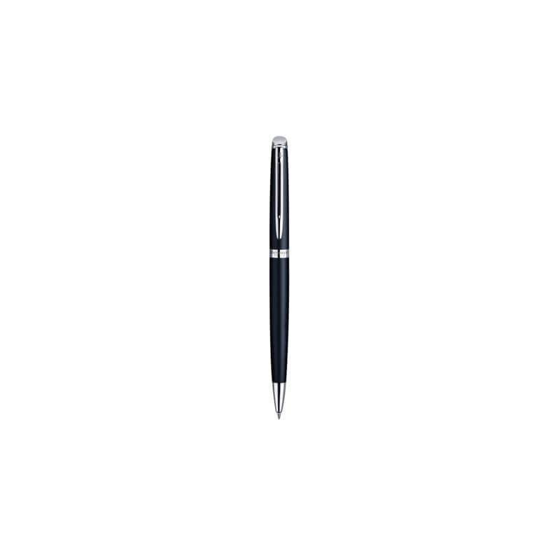 Penna a sfera Waterman Hemisphere GT inchiostro blu Waterman nero con finiture placcate in palladio - S0920870