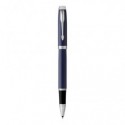Penna roller Parker IM punta F inchiostro nero Blue GT 1931661
