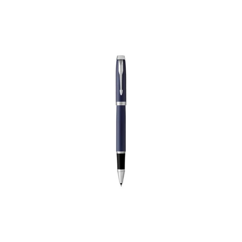 Penna roller Parker IM punta F inchiostro nero Blue GT 1931661