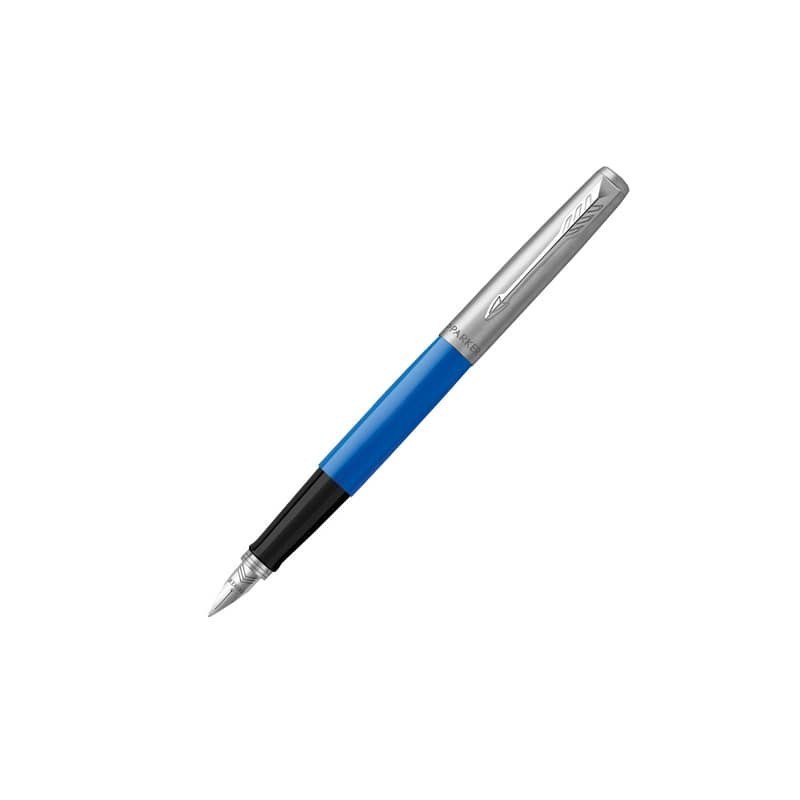 Penna stilografica Parker Jotter Original Plastic punta M blu 2096858