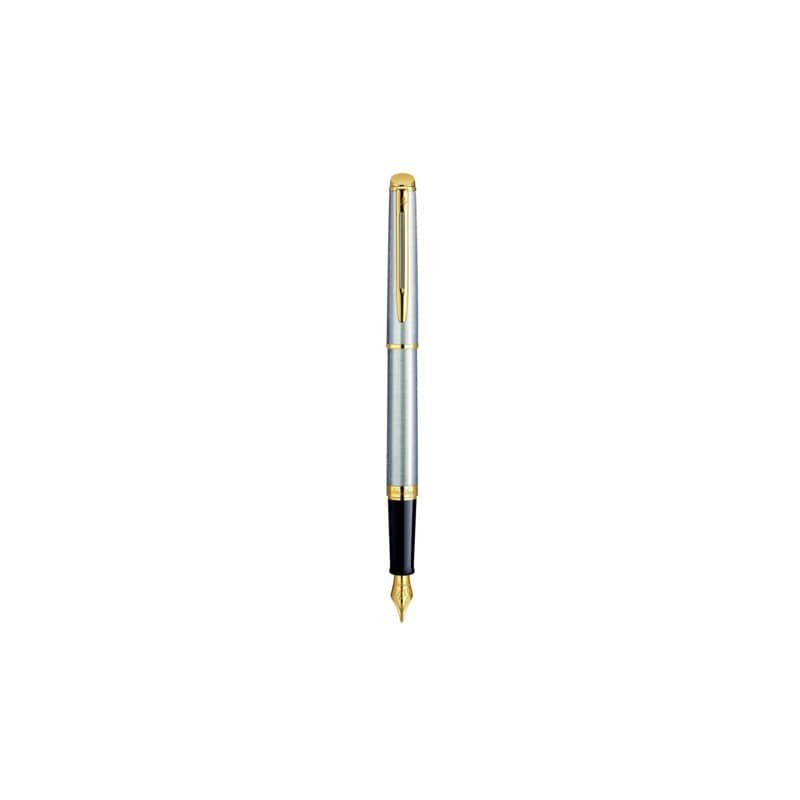 Penna stilografica Waterman Hemisphere GT inchiostro blu Waterman Stainless Steel GT 23K - S0920330