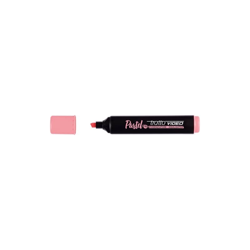 Evidenziatori Tratto Video Pastel tratto 1-5 mm pompelmo F833507 (Conf.12)