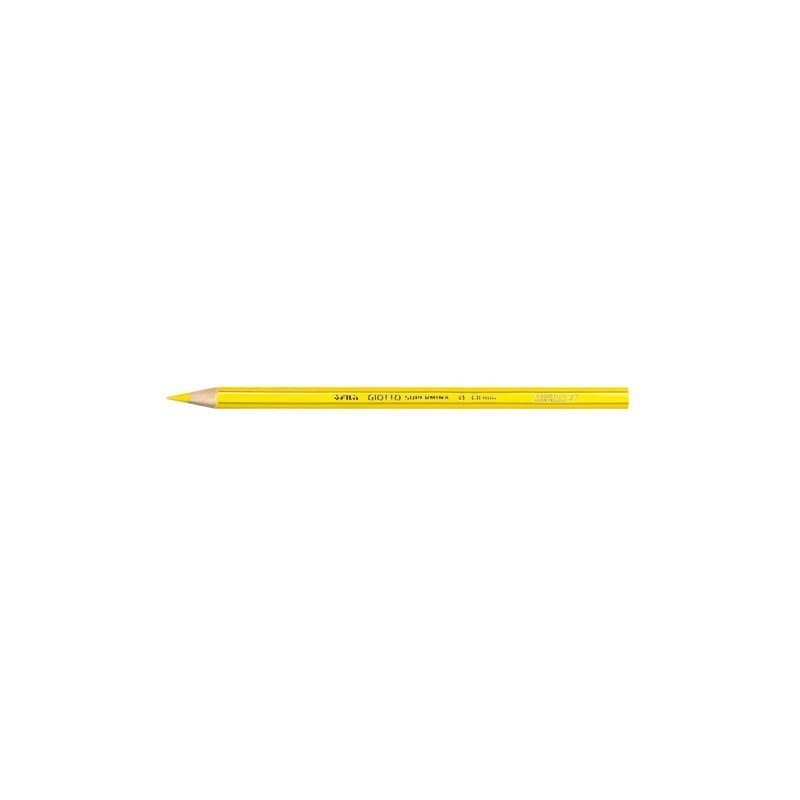 Matita colorata Giotto Supermina giallo fluo 51 - F239051 (Conf.12)