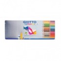 Matite colorate Giotto Supermina in scatola di metallo conf. 46 colori assortiti + 4 accessori - F237500