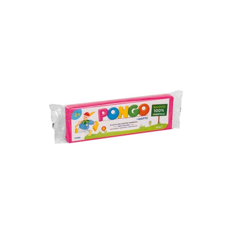 Panetto di plastilina vegetale modellabile 350 g Pongo magenta F603511