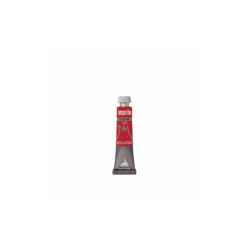 Tempera fine Maimeri in tubetto 20 ml rosso scarlatto M2502274 (Conf.3)