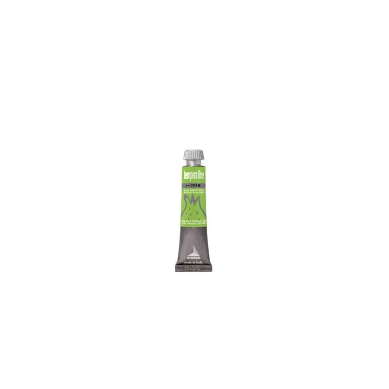 Tempera fine Maimeri in tubetto 20 ml verde brillante chiaro M2502304 (Conf.3)