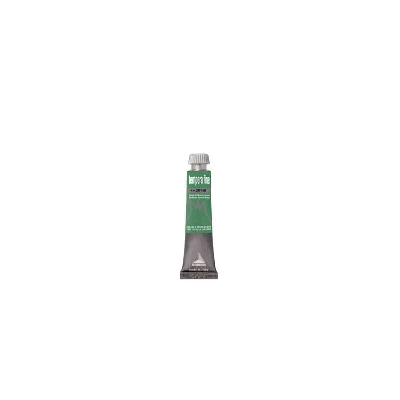 Tempera fine Maimeri in tubetto 20 ml verde brillante scuro M2502305 (Conf.3)