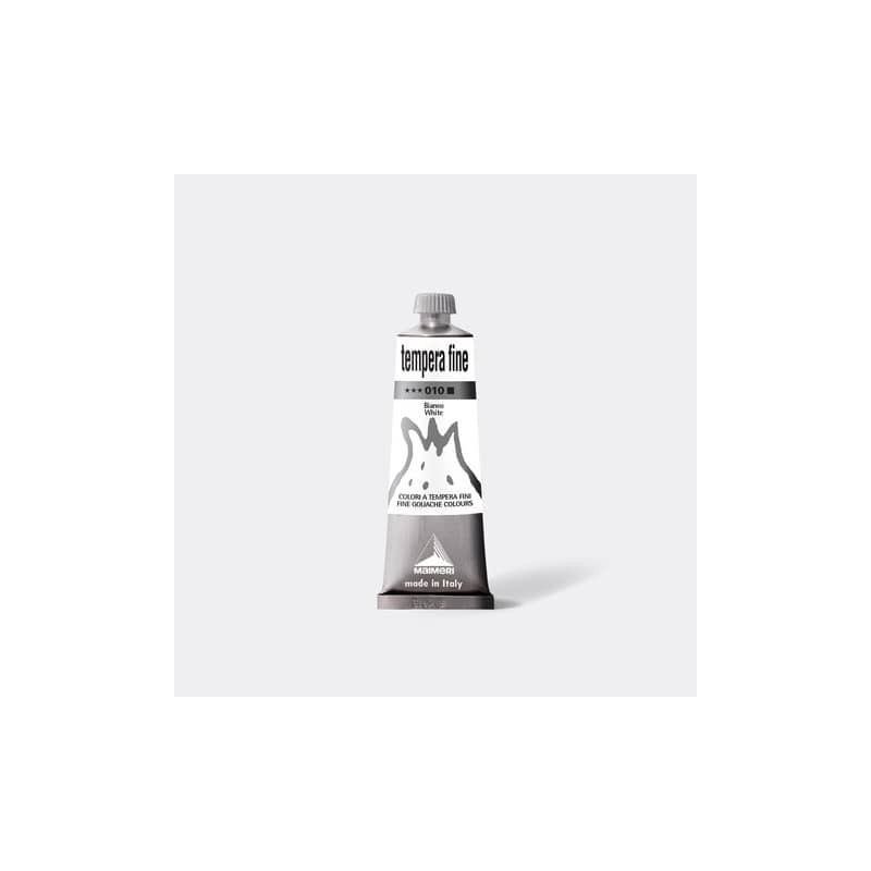 Tempera fine Maimeri in tubetto 60 ml bianco M2506010