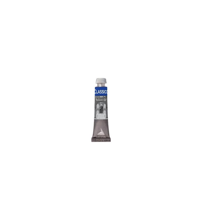 Colore a olio Maimeri extrafine in tubetto 20 ml blu oltremare chiaro - M0302391