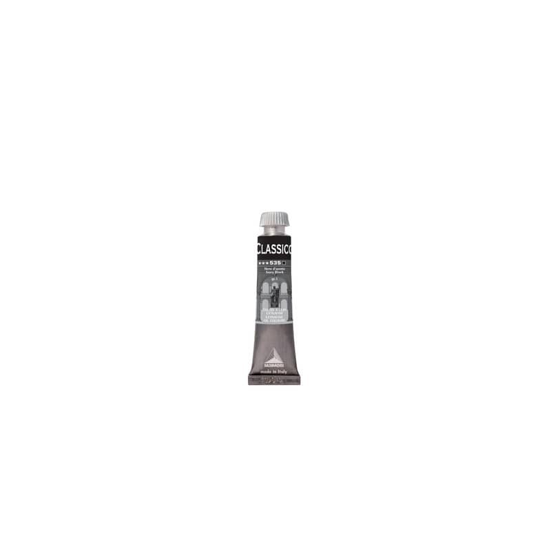 Colore a olio Maimeri extrafine in tubetto 20 ml nero d'avorio - M0302535