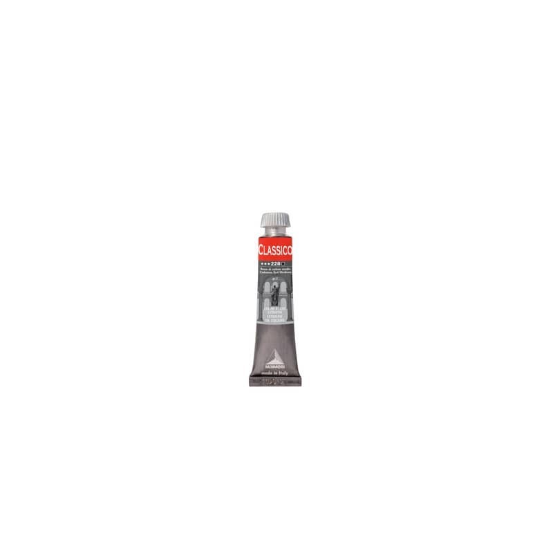 Colore a olio Maimeri extrafine in tubetto 20 ml rosso cadmio medio - M0302228