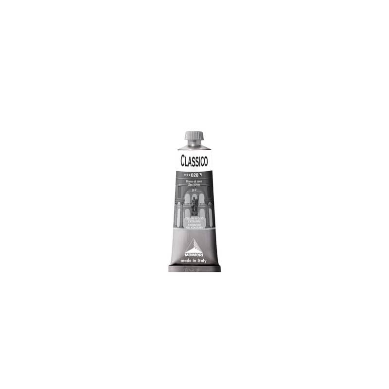 Colore a olio Maimeri extrafine in tubetto 60 ml bianco di zinco - M0306020
