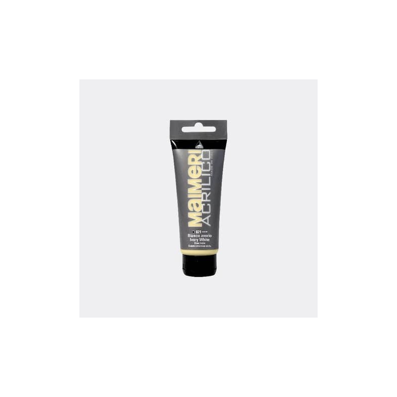 Colore acrilico Maimeri in tubetto 75 ml bianco avorio - M0916021