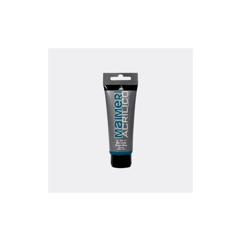 Colore acrilico Maimeri in tubetto 75 ml blu verde - M0916409