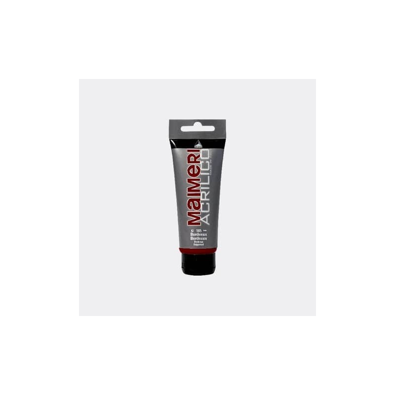 Colore acrilico Maimeri in tubetto 75 ml bordeaux - M0916165