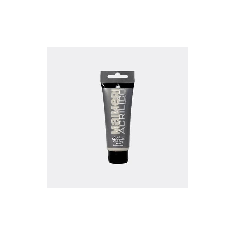 Colore acrilico Maimeri in tubetto 75 ml grigio freddo - M0916510