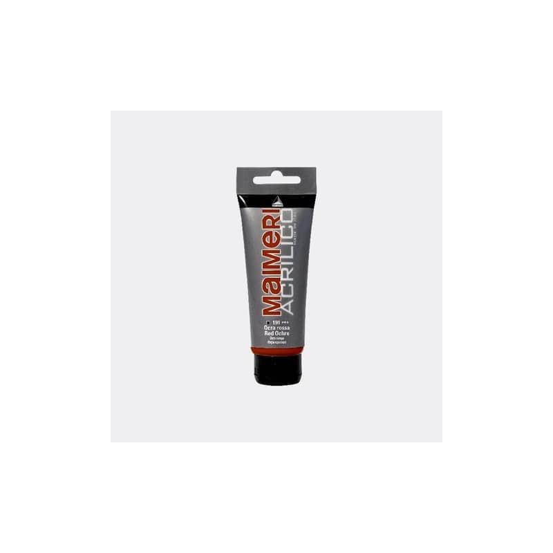 Colore acrilico Maimeri in tubetto 75 ml ocra rossa - M0916191