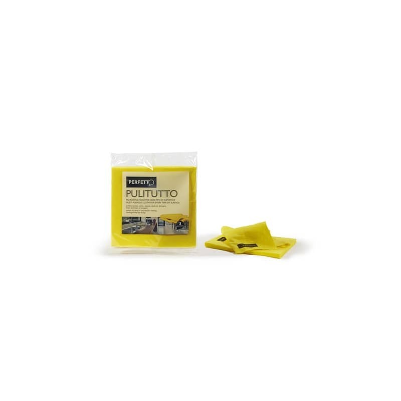 Panni multiuso Perfetto Pulitutto 40x38 cm giallo Conf. 3 pezzi - 0264 (Conf.4)