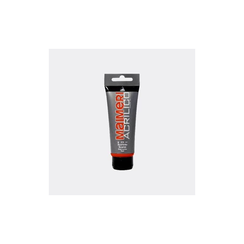 Colore acrilico Maimeri in tubetto 75 ml scarlatto - M0916274