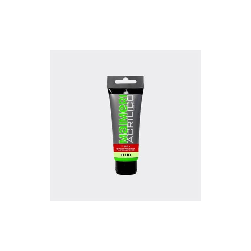 Colore acrilico Maimeri in tubetto 75 ml verde fluorescente - M0916326