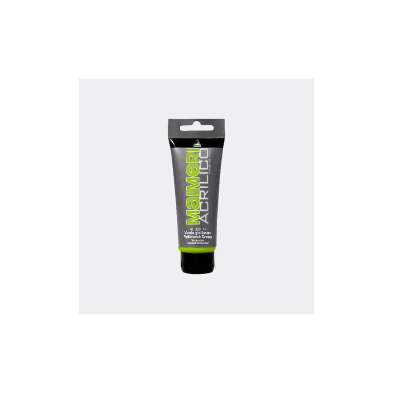 Colore acrilico Maimeri in tubetto 75 ml verde giallastro - M0916323