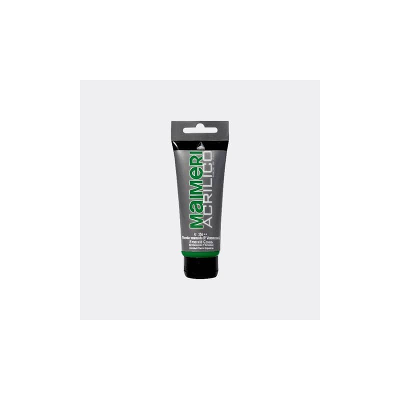 Colore acrilico Maimeri in tubetto 75 ml verde smeraldo - M0916356