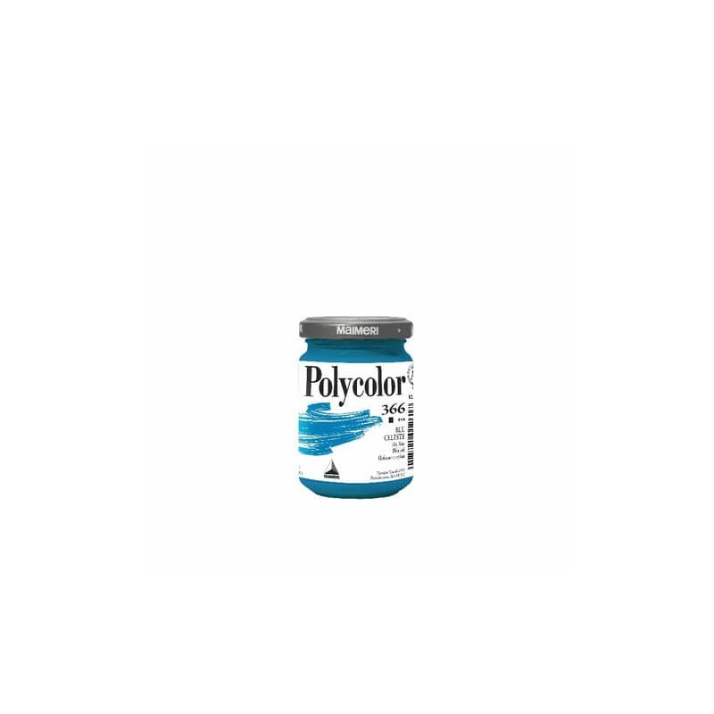 Colore vinilico fine Maimeri in vasetto 140 ml celeste - M1220366