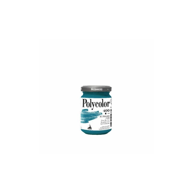 Colore vinilico fine Maimeri in vasetto 140 ml ciano - M1220400