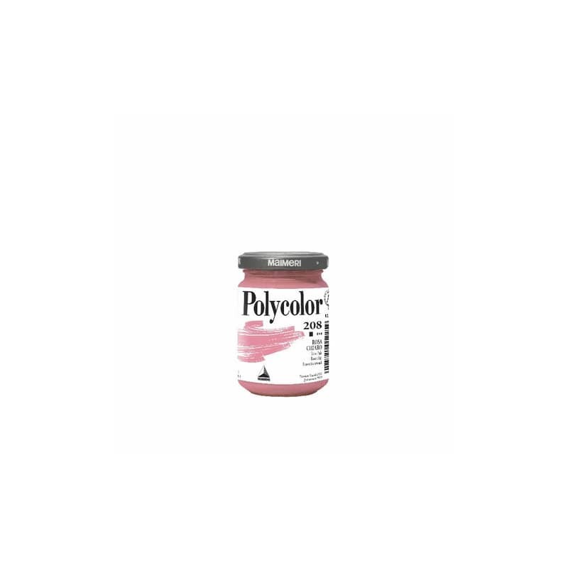 Colore vinilico fine Maimeri in vasetto 140 ml rosa chiaro - M1220208