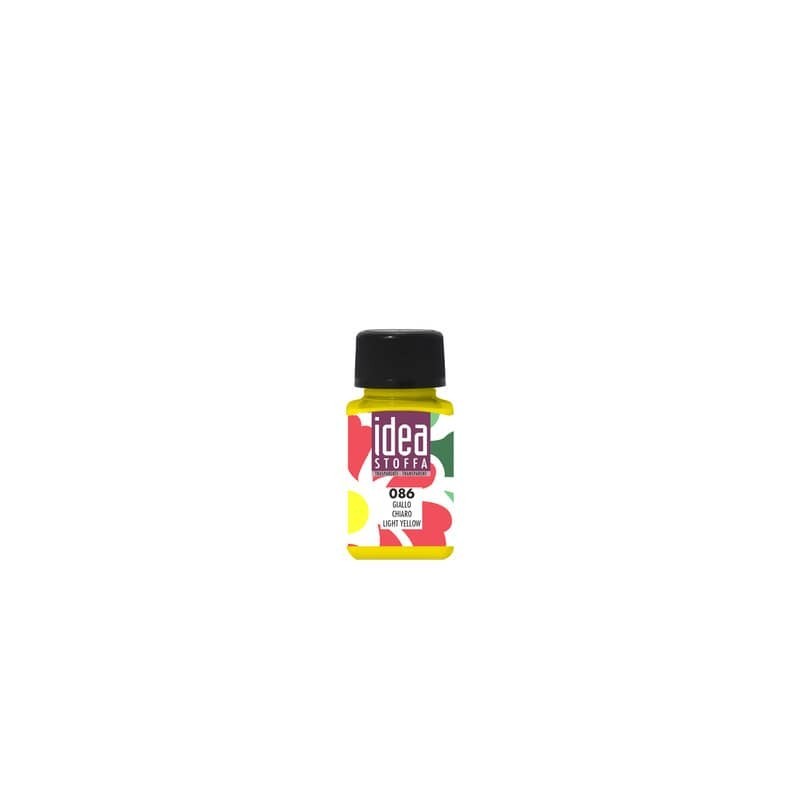 Colore per tessuti Maimeri Idea Stoffa in flacone 60 ml trasparente giallo - chiaro - M5014086