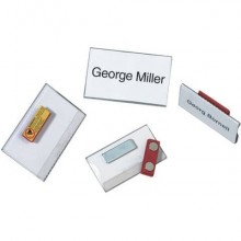 Portanomi DURABLE con magnete trasparente inserto 54x90mm conf. 25 - 811719