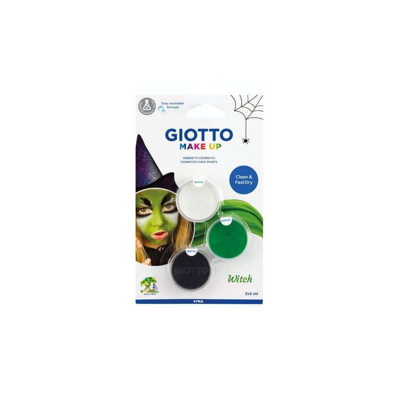 Ombretti cosmetici Giotto Make Up tris da 5 ml Strega F476000