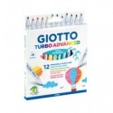 Pennarelli Giotto Turbo Advanced in conf. 12 colori assortiti F426000