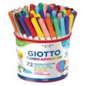 Pennarelli Giotto Turbo Advanced in conf. 72 colori assortiti F520300