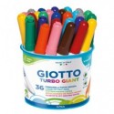 Pennarelli Giotto Turbo Giant in conf. 36 colori assortiti F42490000