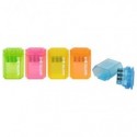 Temperamatite 3 in 1 Giotto colori assortiti - 3 fori - colori assortiti - F232100 (Conf.30)