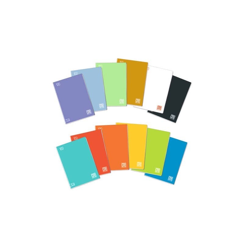 Maxi quaderno One Color A4 - 100 g/m² - 24+1 ff - Q - conf. 12 pezzi - 7189 (Conf.10)