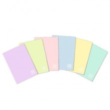 Quaderno Maxi One Color Pastello A4 - 80 g/m2 - 20+1 ff - 0Q 6582 (Conf.10)