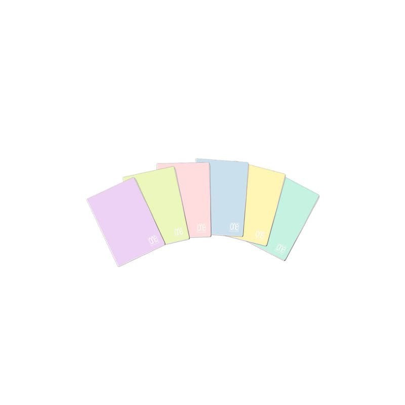 Quaderno Maxi One Color Pastello A4 - 80 g/m2 - 20+1 ff - 0Q 6582 (Conf.10)