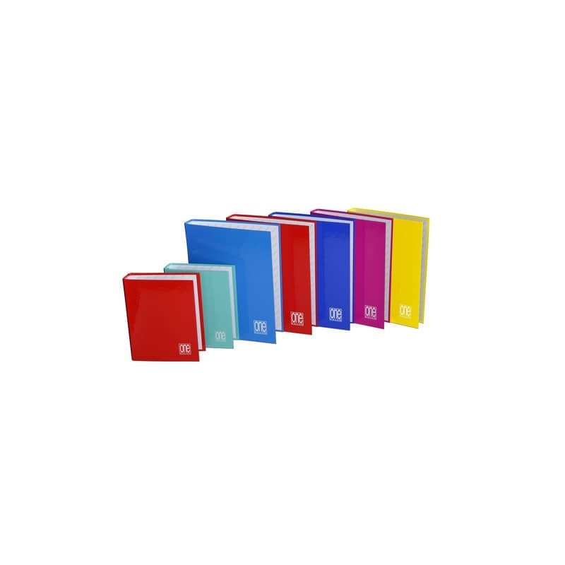 Raccoglitore ad anelli One Color 4 anelli Ø 30 mm - formato A5 colori assortiti - 2401 (Conf.6)