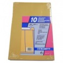Busta a sacco Blasetti Monodex Avana - 120 g/m² - in conf. 10 buste - 300x400 mm - 586