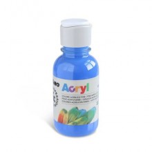 Colore acrilico Primo in bottiglia PET con tappo dosatore 125 ml - 540 blu cobalto - 402TA125540